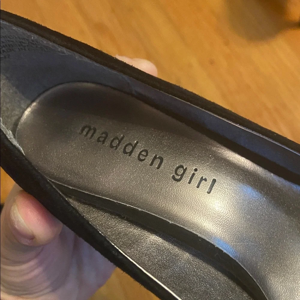Madden Girl Black Heels for Women - Picture 3 of 8